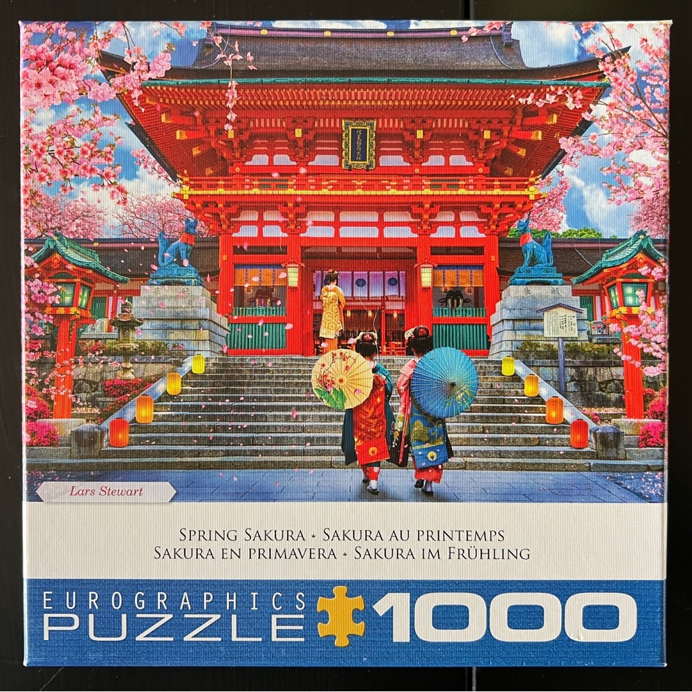 Eurographics Spring Sakura 1000-Piece Puzzle